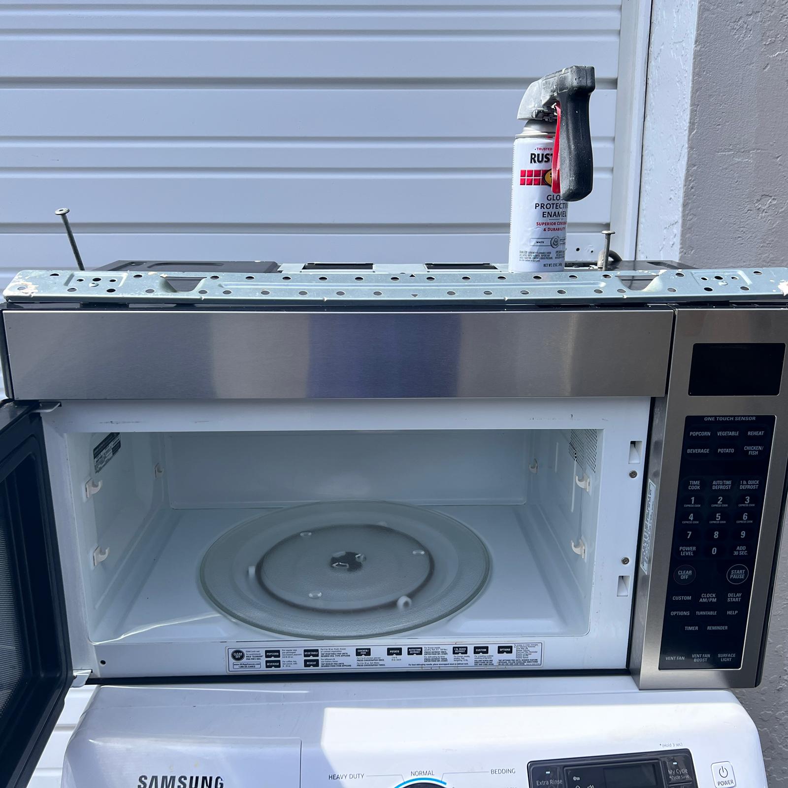 GE Profile Stainless Steel Over-the-Range Microwave GE Profile Stainless Steel Over-the-Range Microwave